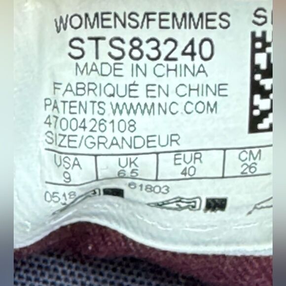 Burgundy Sperry slip on sneakers EUC sz 9 - Picture 7 of 7